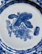 Fijn Blauw Wit Bord - Bord - Zeldzaam Blauw Wit Bord -, Antiek en Kunst