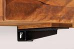 Massief houten tv-meubel SCORPION 160cm bruine mango, Huis en Inrichting, Kasten | Televisiemeubels, Nieuw, Ophalen of Verzenden