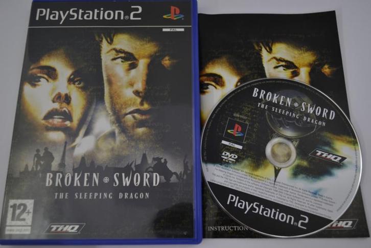 Broken Sword - The Sleeping Dragon (PS2 PAL), Spelcomputers en Games, Games | Sony PlayStation 2, 1 speler, Zo goed als nieuw