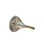Ring - 18 karaat Geel goud Diamant (Natuurlijk), Sieraden, Tassen en Uiterlijk, Ringen, Nieuw