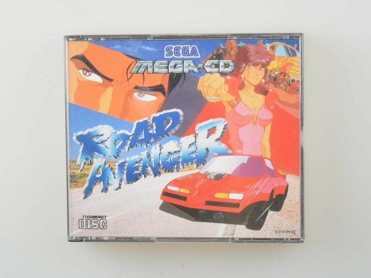 Road Avenger - Sega Mega-CD [Sega Mega Drive], Spelcomputers en Games, Games | Sega, Ophalen of Verzenden