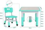 Verstelbare Kindertafel met 2 Stoelen – Studeer en Speelset, Verzenden, Nieuw