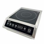 HCB Inductie kookplaat - 3,5 kW - 230V - RVS, Verzenden, Nieuw in verpakking, Fornuis, Frituur en Grillen