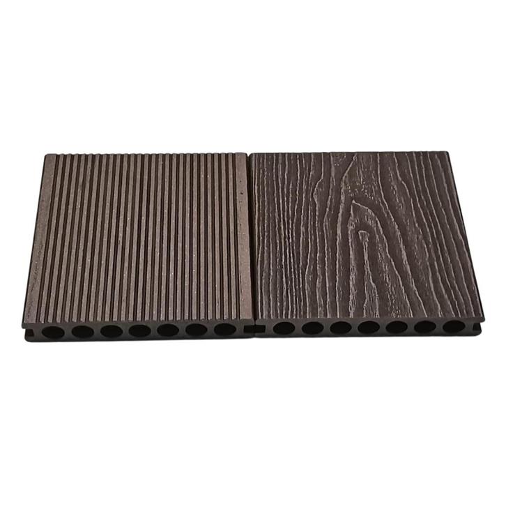 Composiet Vlonderplank Coffee 2,3 X 14,8 Cm Houtnerf /, Tuin en Terras, Terrasdelen en Vlonders, Nieuw