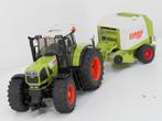 Schaal 1:16 Bruder 3011 en 2121 tractor set Claas Atlas 9..., Ophalen of Verzenden, Gebruikt