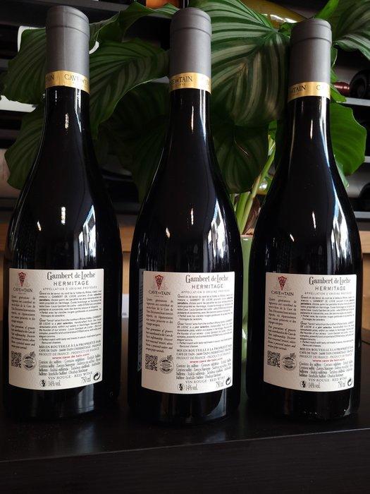 2015 Cave de Tain - Rhône - 3 Fles (0,75 liter), Verzamelen, Wijnen