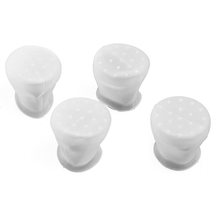 Benson Antislip siliconen stoelpoot beschermers - wit - s..., Doe-het-zelf en Verbouw, Hout en Planken, Nieuw, Ophalen of Verzenden