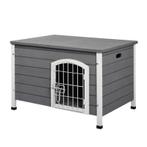 TRUUSK Kennel Hondenhok Met Deur Hondenbox Gaas Transportkoo, Dieren en Toebehoren, Verzenden, Nieuw