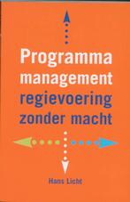 Programmamanagement 9789023241881 H. Licht, Boeken, Verzenden, Gelezen, H. Licht