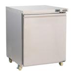 CombiSteel Koel-/Vrieskast 185L | RVS | Geforceerde Koeling, Witgoed en Apparatuur, Koelkasten en IJskasten, Ophalen of Verzenden