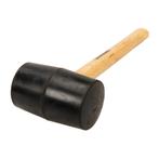 Silverline Zwarte rubberen hamer - massief rubber - hardh..., Ophalen of Verzenden, Nieuw