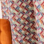 Zware Gobelinstof - Vierkante geometrische motief - Textiel