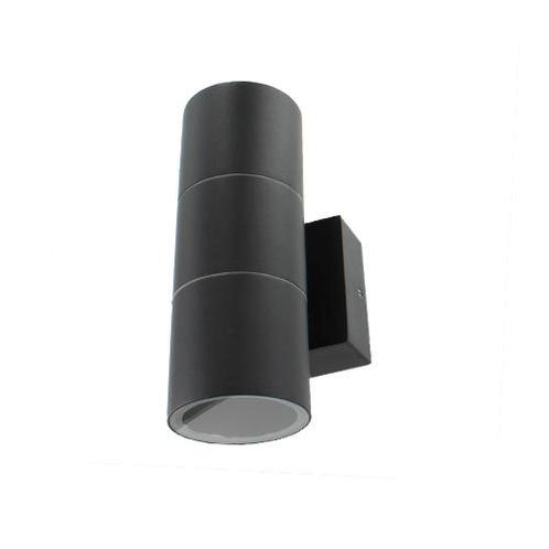 Wandlamp LED 2x5Watt ZWART 230Volt IP65 dimbaar, Tuin en Terras, Buitenverlichting, Ophalen of Verzenden