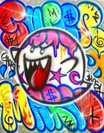 Outside313 - Super Mario - Boo graffiti