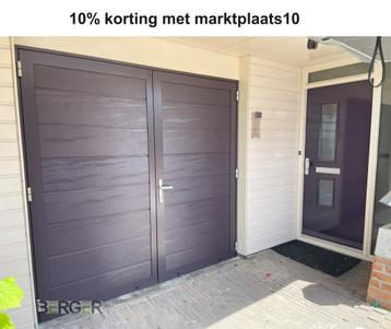 Openslaande Garagedeuren | v.a. €2.007,- | excl. montage beschikbaar voor biedingen