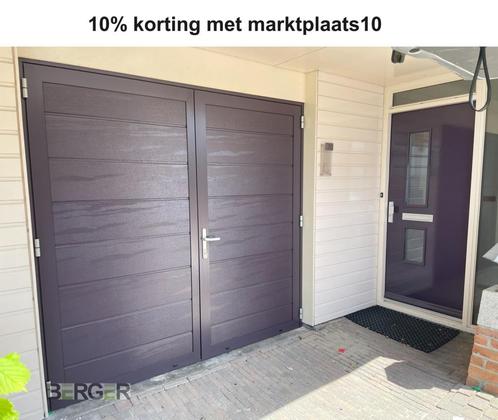 Openslaande Garagedeuren | v.a. €2.007,- | excl. montage, Doe-het-zelf en Verbouw, Deuren en Horren, Nieuw, Metaal, Garagedeur