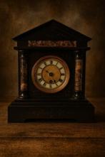 Pendule - Antiek Marmer, Brons, Messing - 1850-1900, Antiek en Kunst, Antiek | Klokken