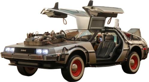 DeLorean Time Machine 1:6 Scale Figure - Hot Toys - Back to, Verzamelen, Beelden en Beeldjes, Ophalen of Verzenden