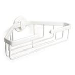 Doucherek | Differnz (Driehoek, 1 laags, Aluminium, Wit), Doe-het-zelf en Verbouw, Sanitair, Verzenden, Nieuw