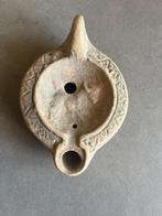 Oud-Romeins Terracotta Olielamp - 11 cm (Zonder