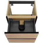 Wiesbaden Lotus Onderkast Met 2 Laden - 60x45.2cm - Naturel, Ophalen of Verzenden, Nieuw