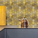 Zelfklevende Mozaïek Tegel - Afimera Honey Stone Hexagon XL, Ophalen of Verzenden, Nieuw