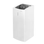 GGM Gastro | AIR-WOLF | Afvalbak - 50 liter - RVS Wit |, Verzenden, Nieuw in verpakking