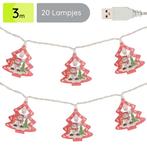 Kerstverlichting Kerstboom en Sneeuwpop - 3m - 20 Lichtjes -, Diversen, Kerst, Verzenden, Nieuw