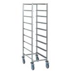 Korvenwagen met 8 etages RVS | 60 x 60 cm HorecaTraders, Verzenden, Nieuw in verpakking