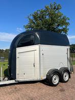 Prachtige Bockmann Vol-alu 2-paards met zadelkamer!, Ophalen, Zo goed als nieuw, Aluminium, 2-paards trailer