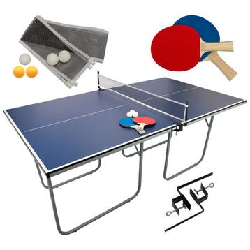 Inklapbare Tafeltennis Ping Pong Tafel & Accessoires beschikbaar voor biedingen