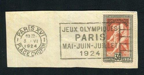 Frankrijk 1924 - Superbe nr. 185 - Stempel van de Olympische, Postzegels en Munten, Postzegels | Europa | Frankrijk