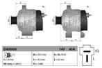 Dynamo / Alternator DAIHATSU HIJET (0.8,1.0), Ophalen of Verzenden, Nieuw