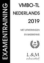 Examentraining Vmbo tl Nederlands 2019 9789054894124, Zo goed als nieuw, Verzenden