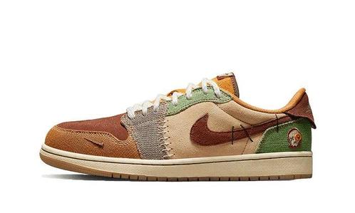 Air Jordan 1 Retro Low OG Zion Williamson Voodoo - 42.5, Kleding | Dames, Schoenen, Sneakers of Gympen, Nieuw, Verzenden