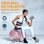 Tresko Fitness bal - Yoga bal - Pilates bal - 85cm - Roze, Verzenden, Nieuw