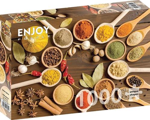 Indian Spices Puzzel (1000 stukjes) | Enjoy Puzzle - Puzzels, Hobby en Vrije tijd, Denksport en Puzzels, Nieuw, Verzenden