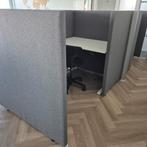 2x akoestische werkplek   klein bureau ihv , met bureaustoel, Huis en Inrichting, Bureaus, Ophalen of Verzenden, Nieuw