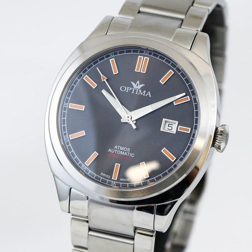 Optima - Atmos - Swiss automatic - OSA449-SS-2 - Zonder, Sieraden, Tassen en Uiterlijk, Horloges | Heren