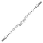 Fako Bijoux® - Vestsluiting - Vestclip - Parels - Love -, Verzenden, Nieuw
