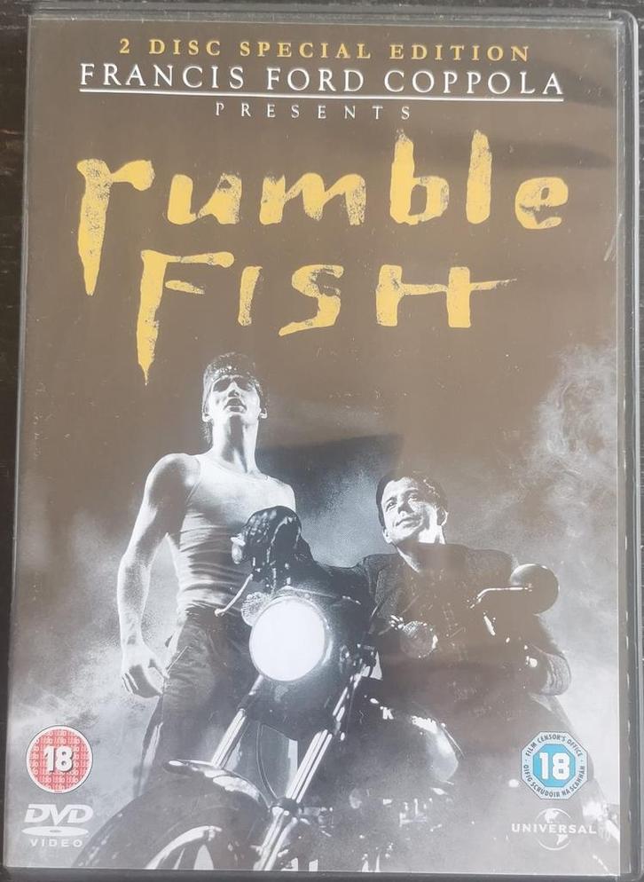 Rumble Fish (2 disc)                     Gratis verzenden, Cd's en Dvd's, Dvd's | Tv en Series, Zo goed als nieuw, Overige genres