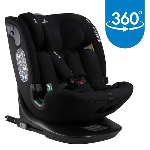 Cangaroo GTS Black Ink 40-150 cm 360° i-Size Autostoel P12, Kinderen en Baby's, Autostoeltjes, Nieuw, Isofix, 15 t/m 36 kg, Verzenden