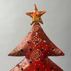Lantaarn - Charmante Kerstboom lantaarn - 66cm H - Metaal, Diversen, Kerst, Nieuw