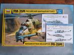 Zvezda 4813 MI-35M 1:48 + Oekraine decals + paint masks, Hobby en Vrije tijd, Modelbouw | Vliegtuigen en Helikopters, Verzenden