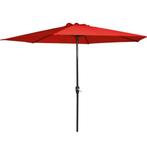 Gemini parasol rood 3 m, Nieuw, Ophalen of Verzenden, Rood