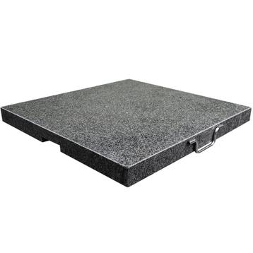 AVH Parasolvoet 75 kg met 2 wielen en handgreep graniet beschikbaar voor biedingen