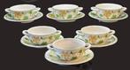 Villeroy & Boch - Set soepkommen (6) - Geranium Malva -, Antiek en Kunst