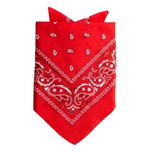 Bandana Traditioneel Rood 55cm, Hobby en Vrije tijd, Feestartikelen, Nieuw, Verzenden