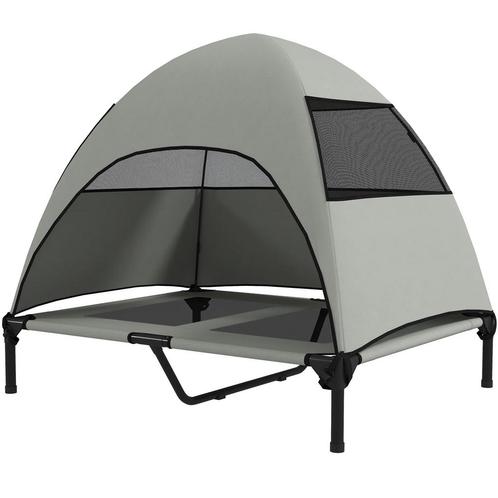 TRUUSK Hondenligbed Outdoor Met Dak, Verhoogd Hondenbed Voor, Dieren en Toebehoren, Honden-accessoires, Nieuw, Verzenden