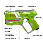 Light Battle Connect lasergame set - Geel/Groen met 2, Ophalen of Verzenden, Nieuw